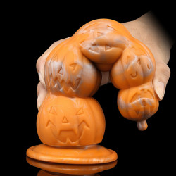 ToppedMonster Gode Pumpkin S 17.5 x 5 cm Orange